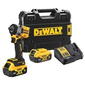 AKU UDARNI ODVIJAČ 1/2” 18V 406NM 2X 5,0 AH BATERIJA + PUNJAČ + TSTAK