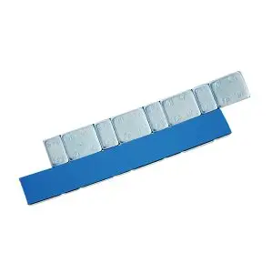 UTEZI SAMOLJEPLJIVI 5X4/10X4 GRAMA ECO LINE POCINČANI 60 GRAMA (100 KOMADA)